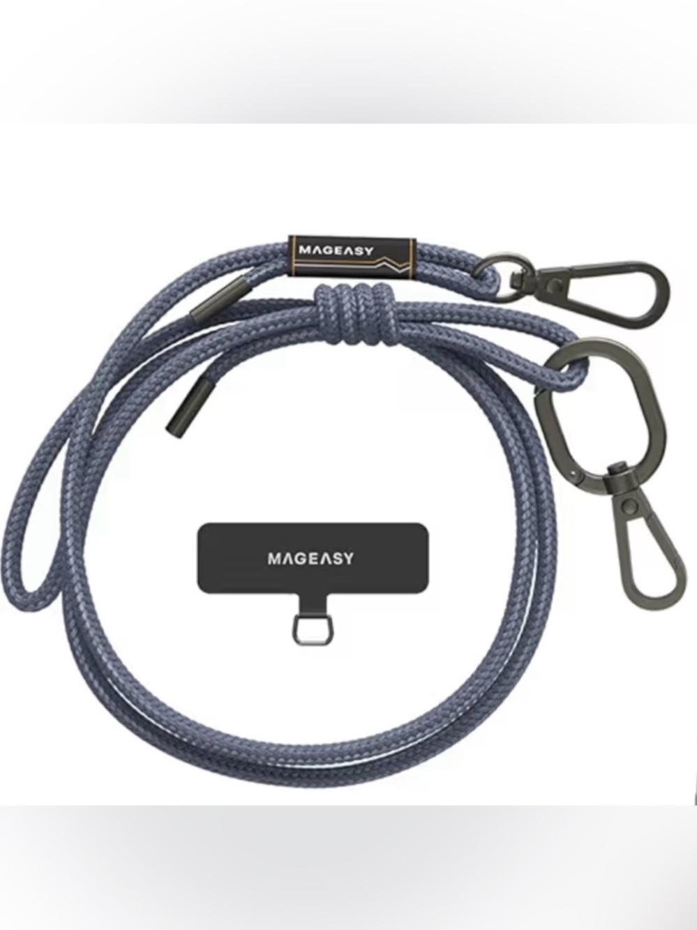 MAGEASY Universal Cell Phone Lanyard Anti-Theft Rope Crossbody Strap for iPhone